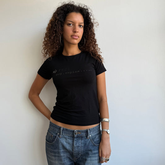 Cop Copine baby tee - Size S/M