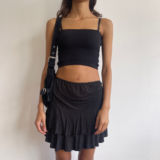 Black buckle bag - OS