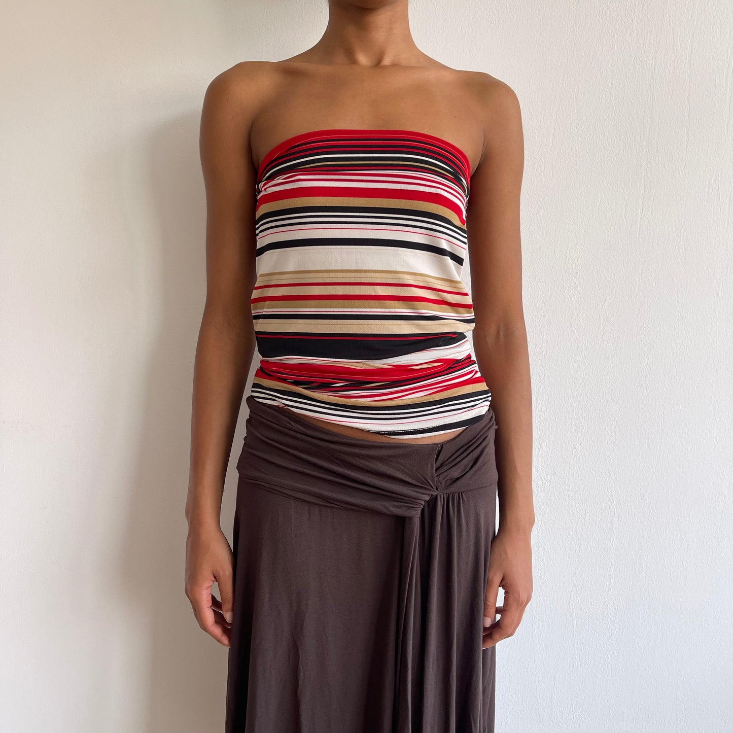 Striped bandeau - Size S/M