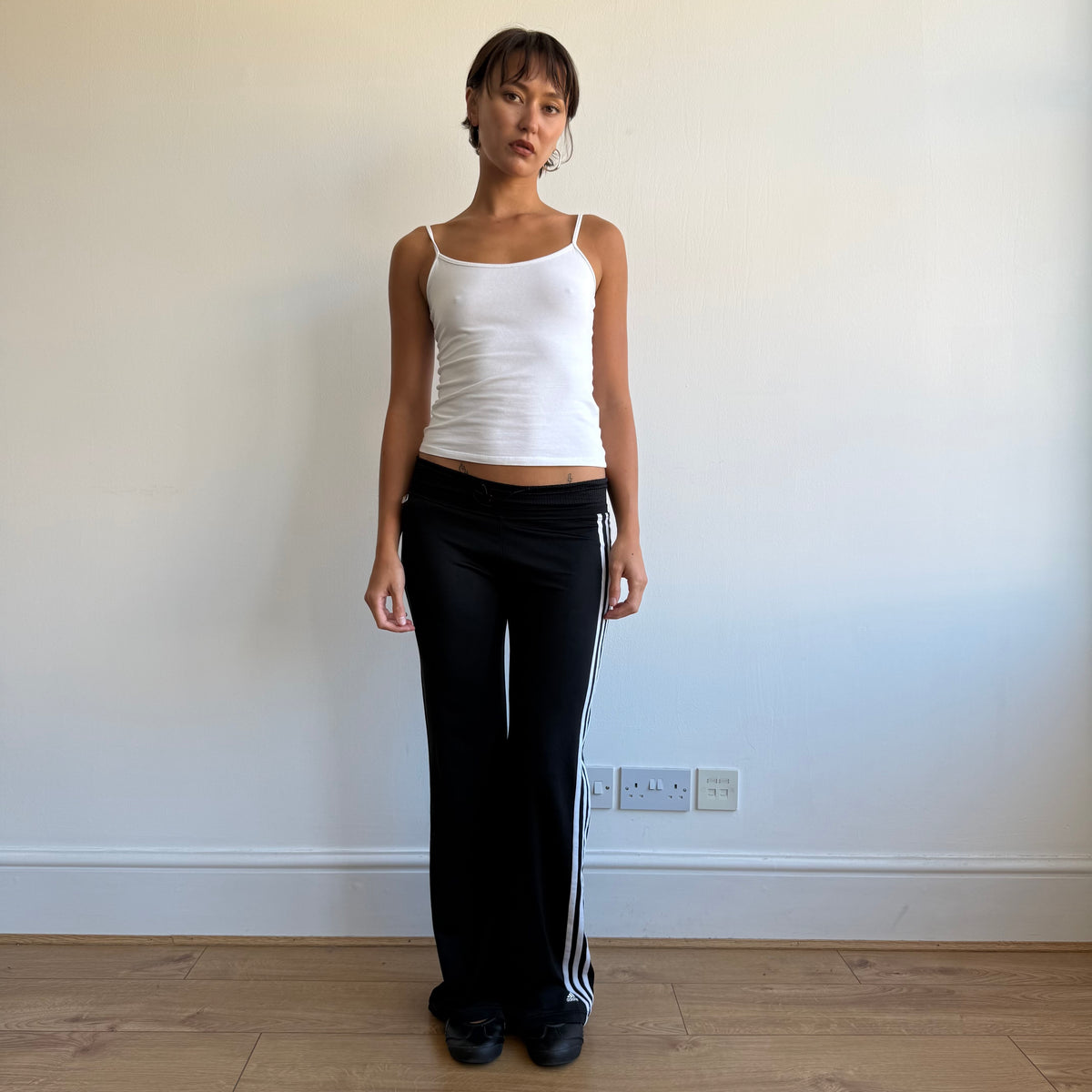 Adidas toggle waist yoga pants - Size S