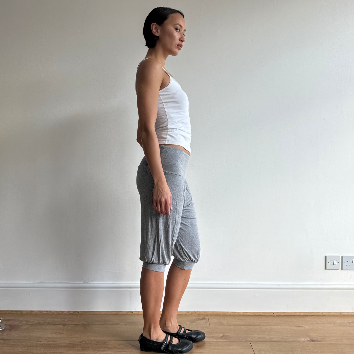Grey bubble harem pants - Size S