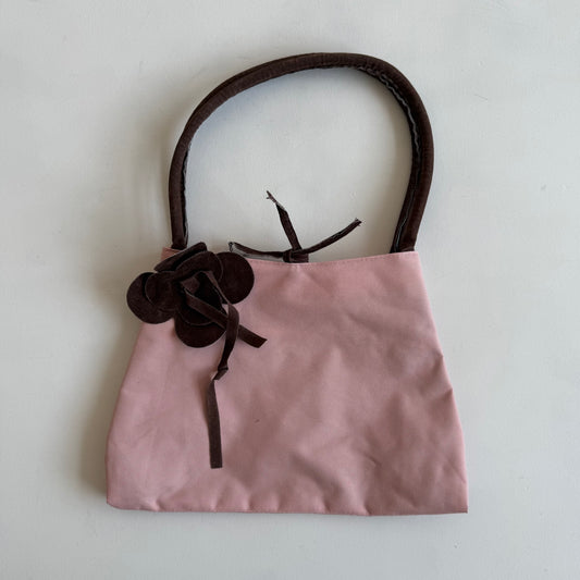 Pink flower bag