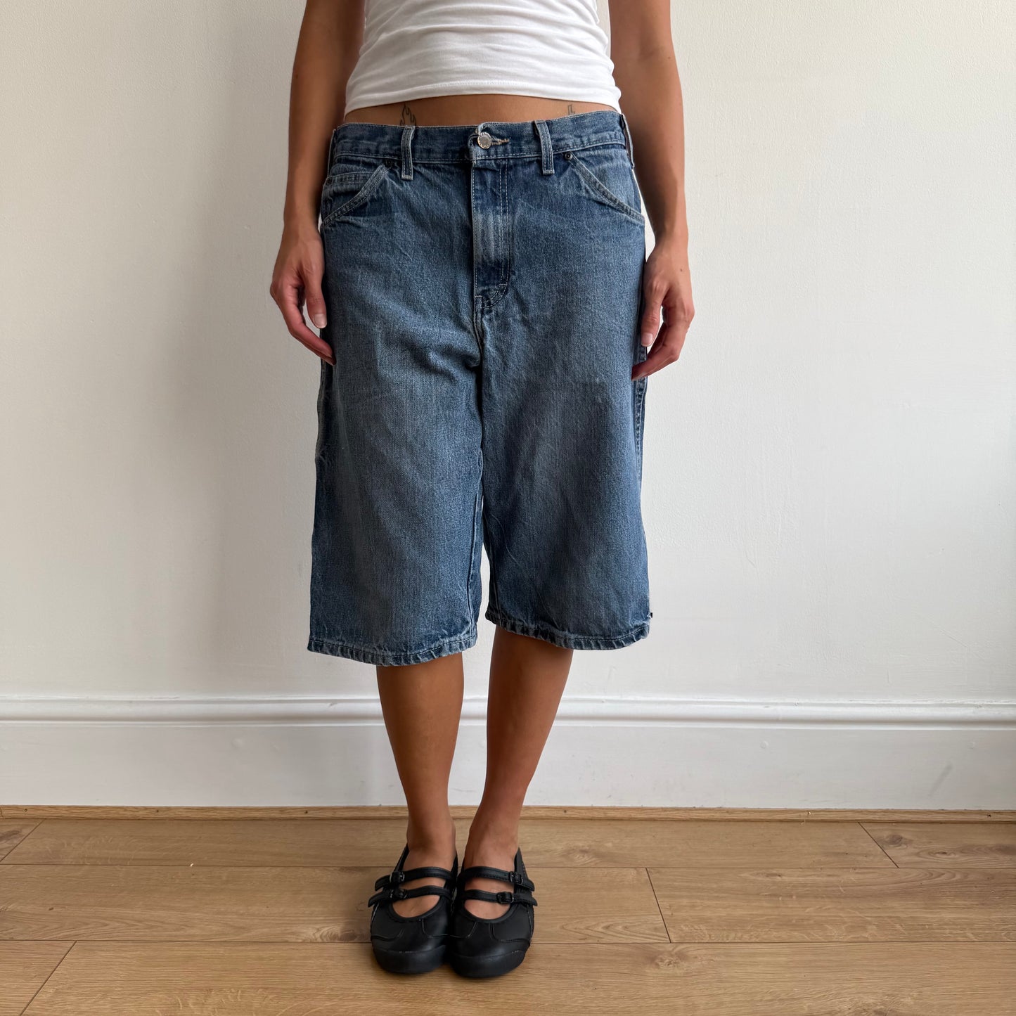 Dickies denim jorts - Size 31”