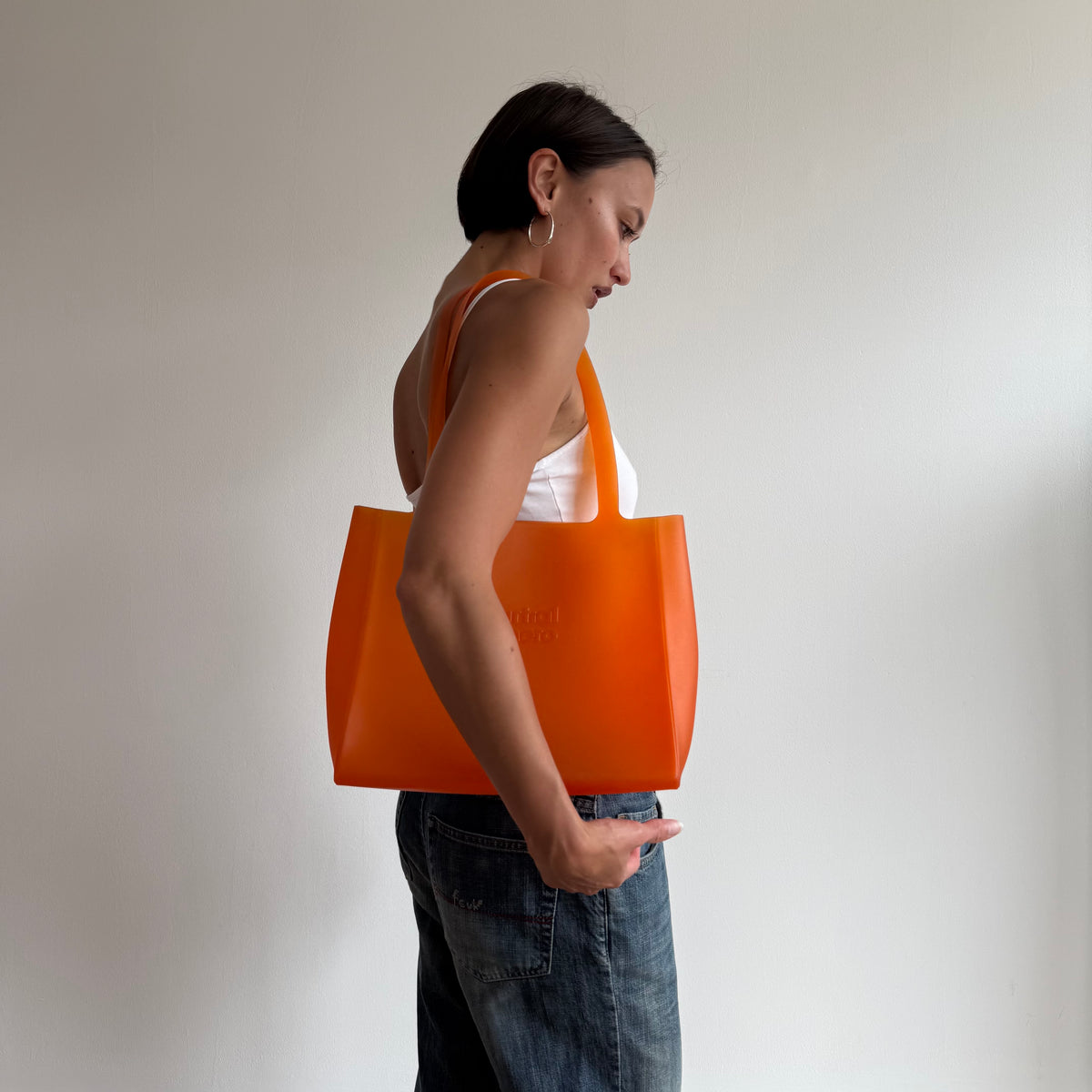 Orange jelly bag - One Size