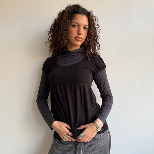 Double layer roll neck - Size M