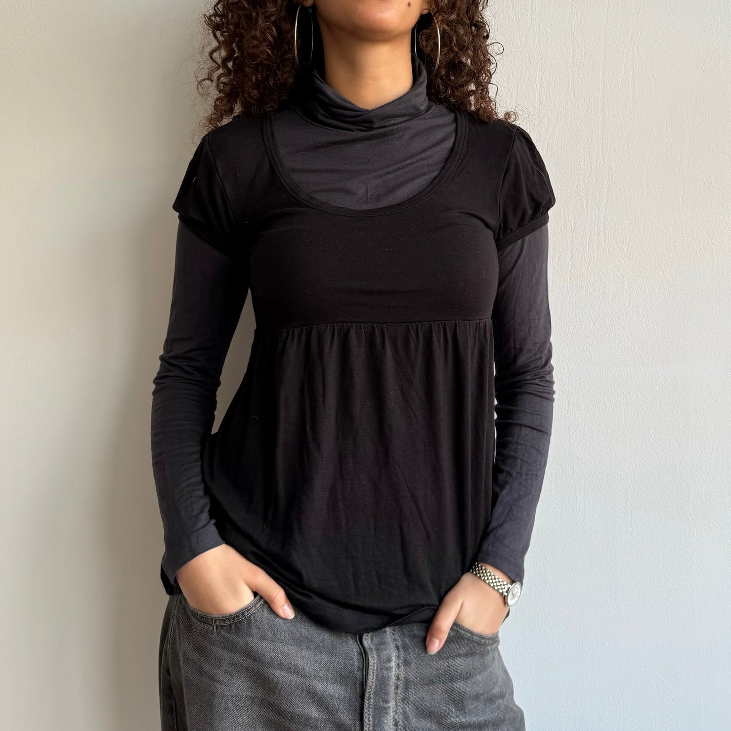Double layer roll neck - Size M