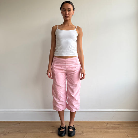 Baby pink Adidas capris - Size XS