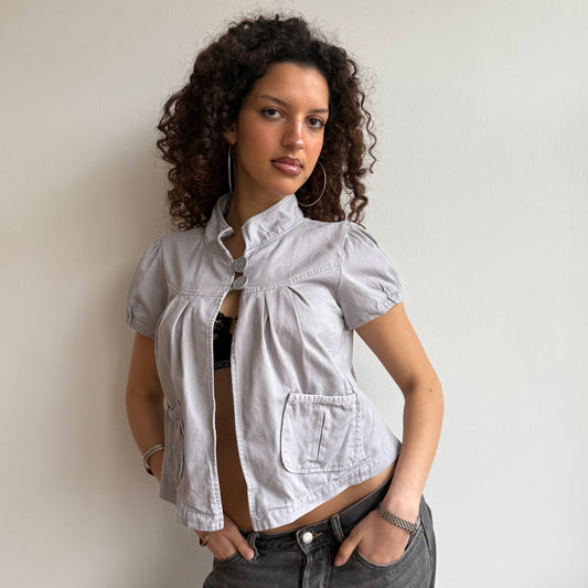 Short sleeve peacoat - Size S