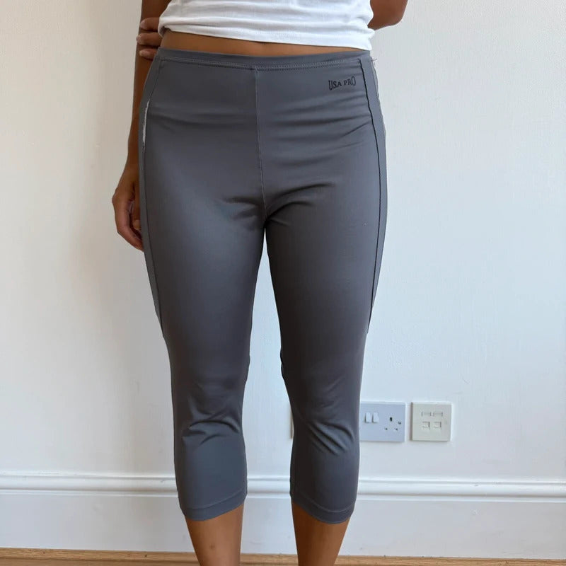 Grey USA pro cropped capris - Size S