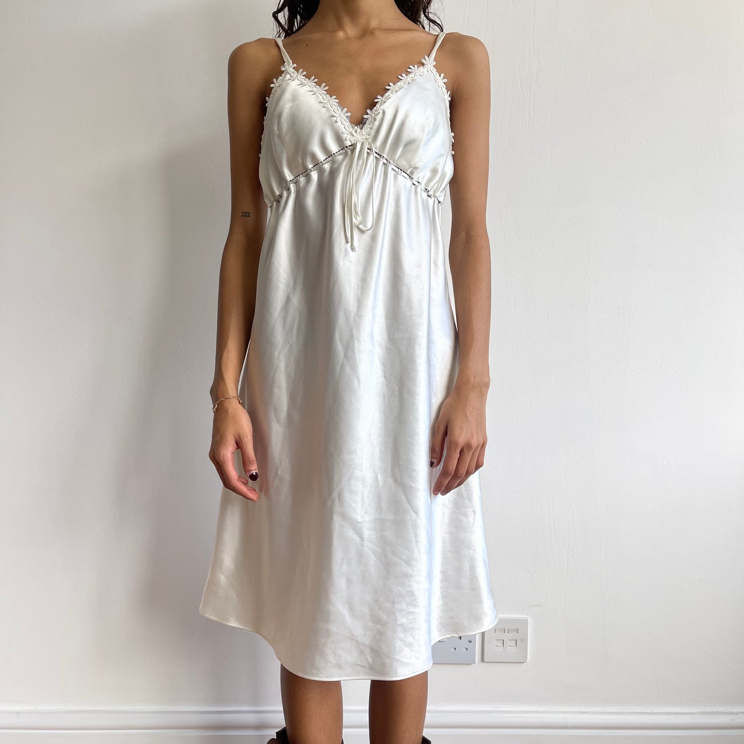 Satin slip dress - Size M/L