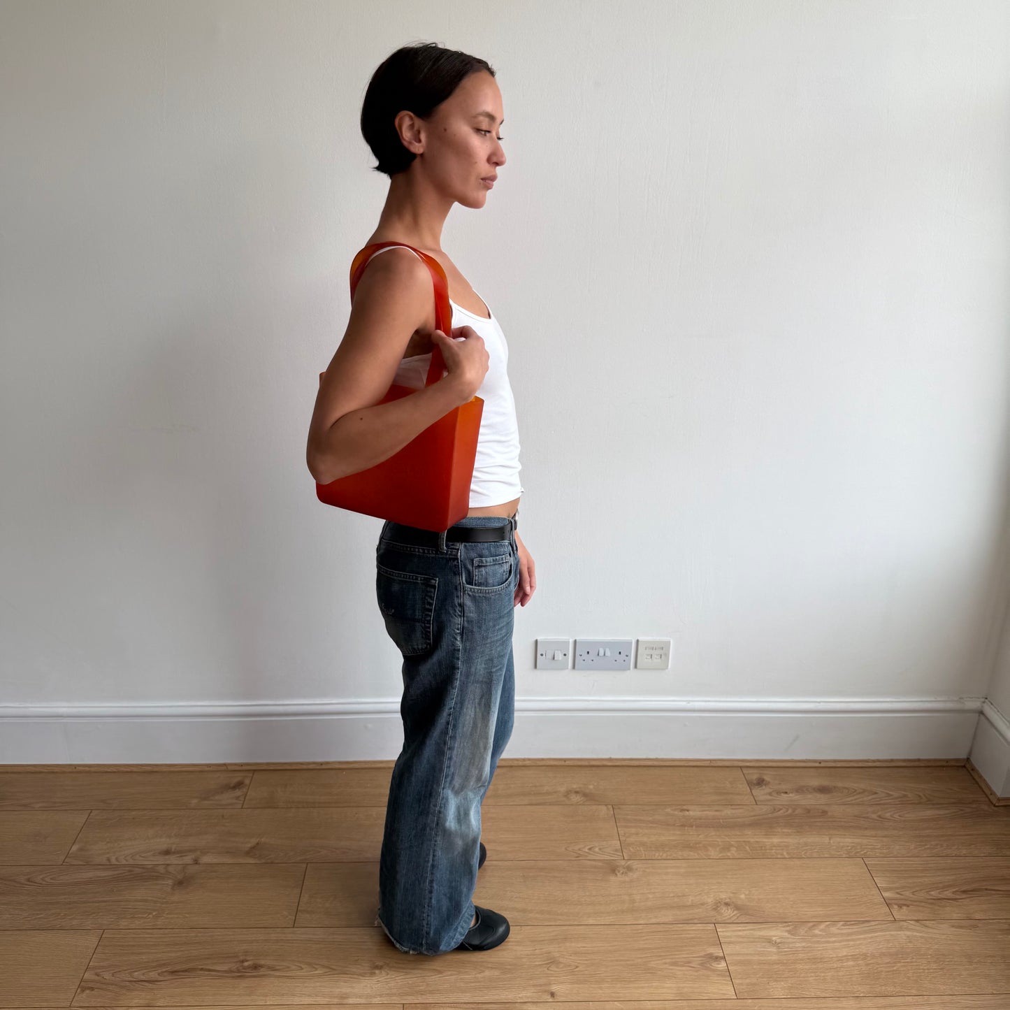 Orange D&G jelly bag - One Size