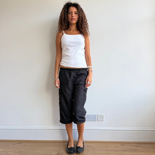 Black Adidas capris - Size M