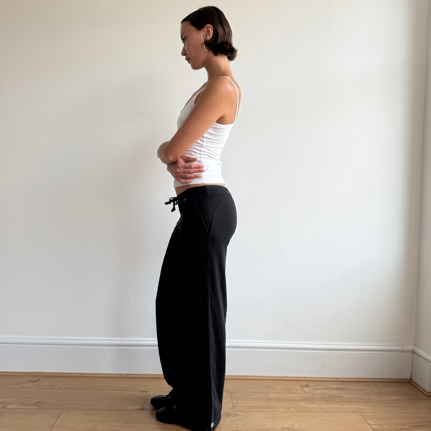 Black Nike flared yoga pants - Size S