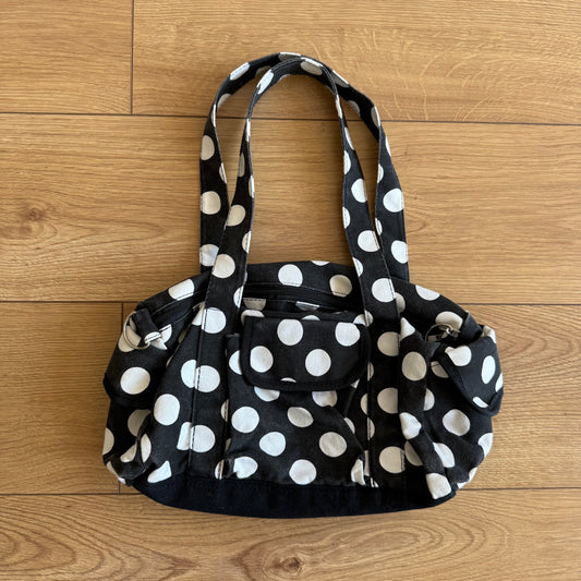 Polka dot bowling bag