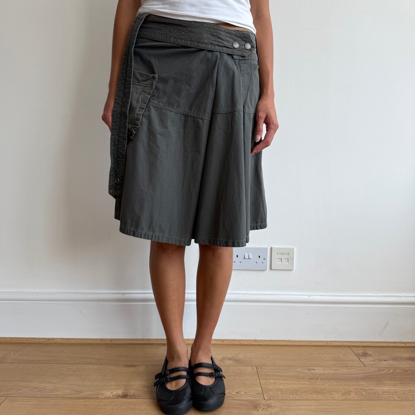Khaki Diesel cargo skirt - Size S