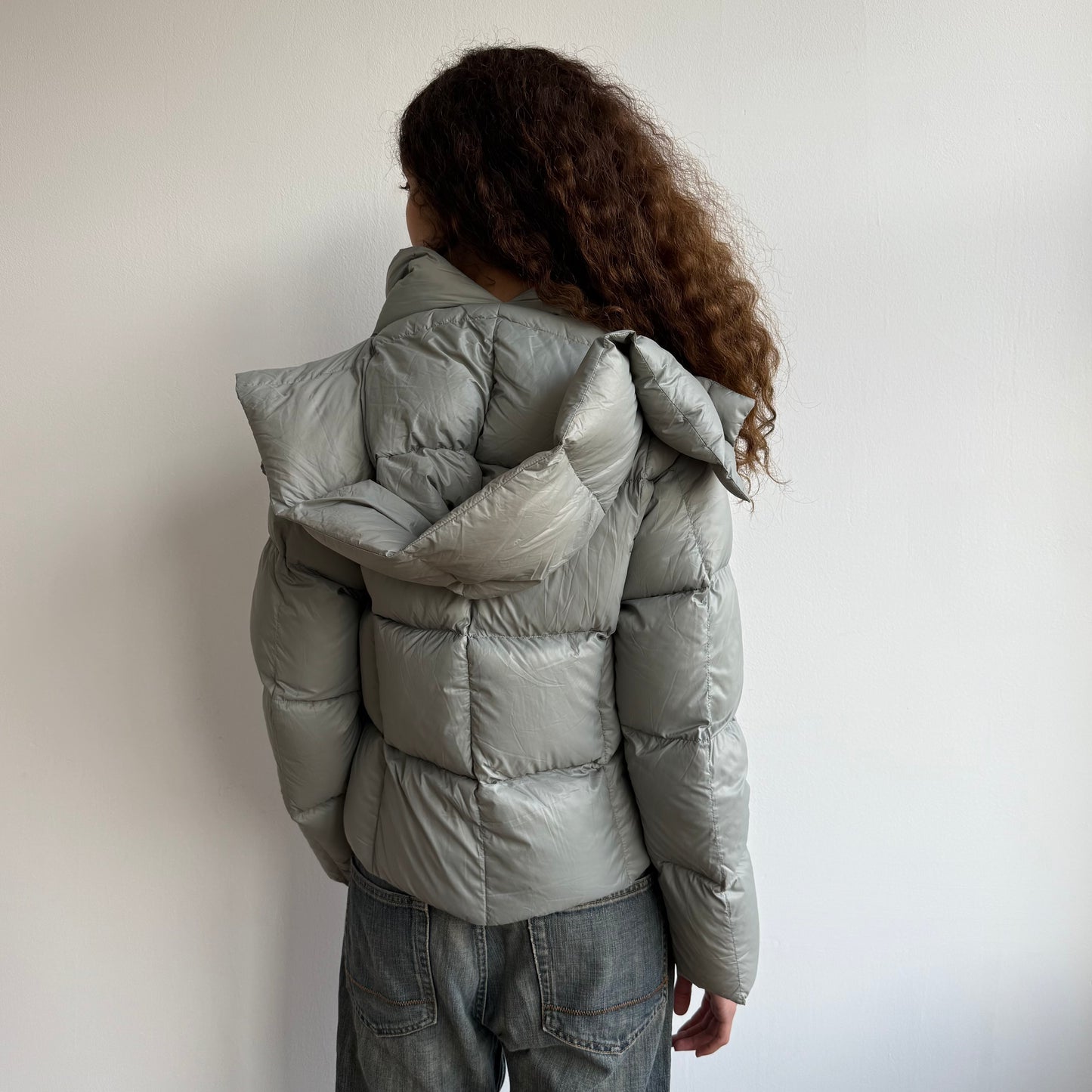 Cop Copine grey down puffer jacket - Size S