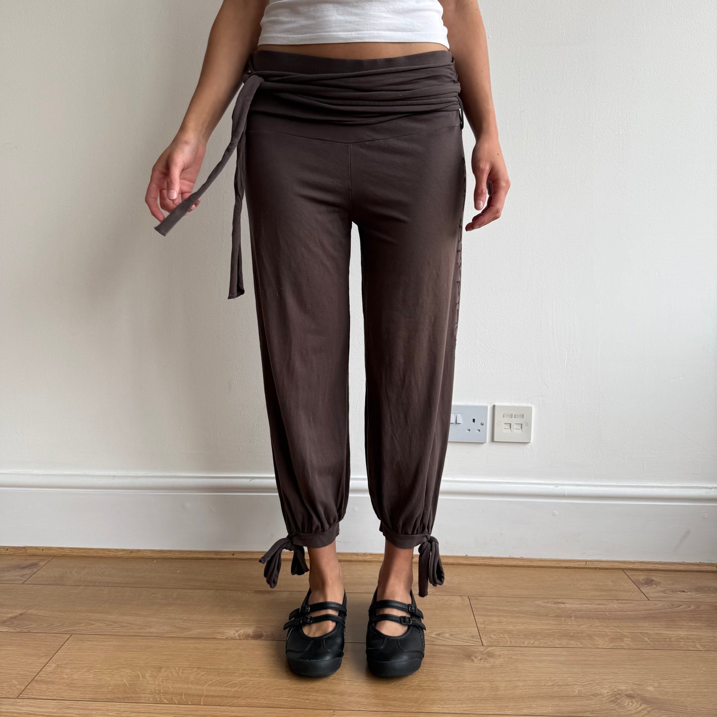 Brown Cop Copine harem pants - Size M