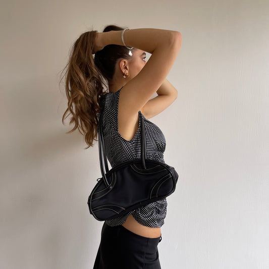 Black sporty bag
