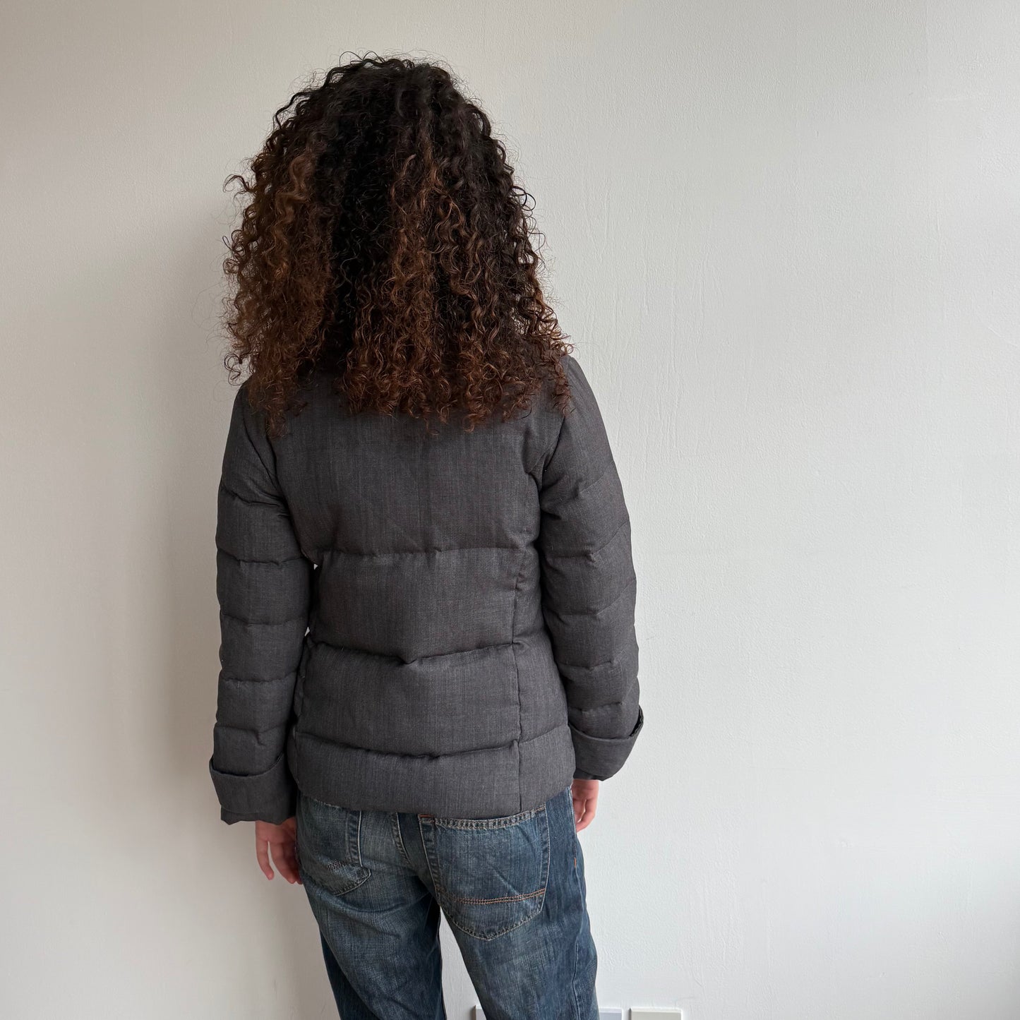Cop Copine grey toggle puffer - Size M