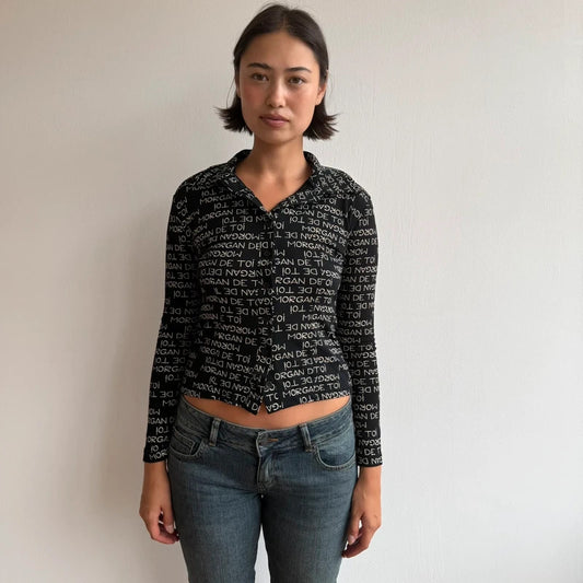 Morgan de toi monogram shirt - Size S