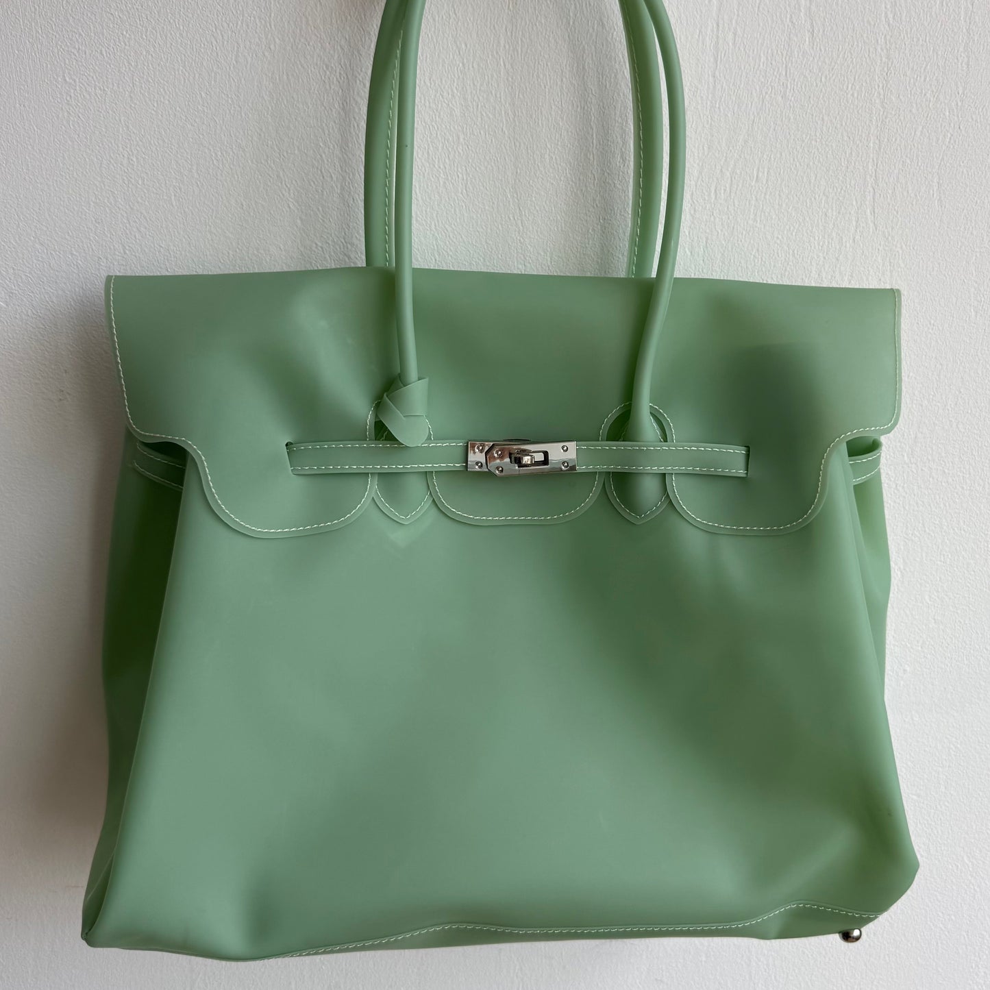 Mint jelly ‘firkin’ bag - One Size