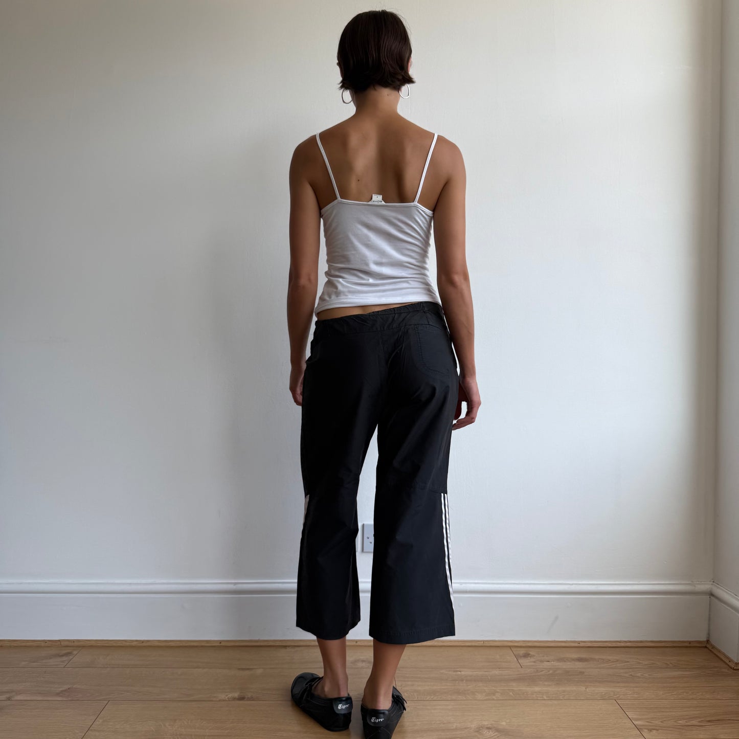 Black Adidas belt capris - Size S/M