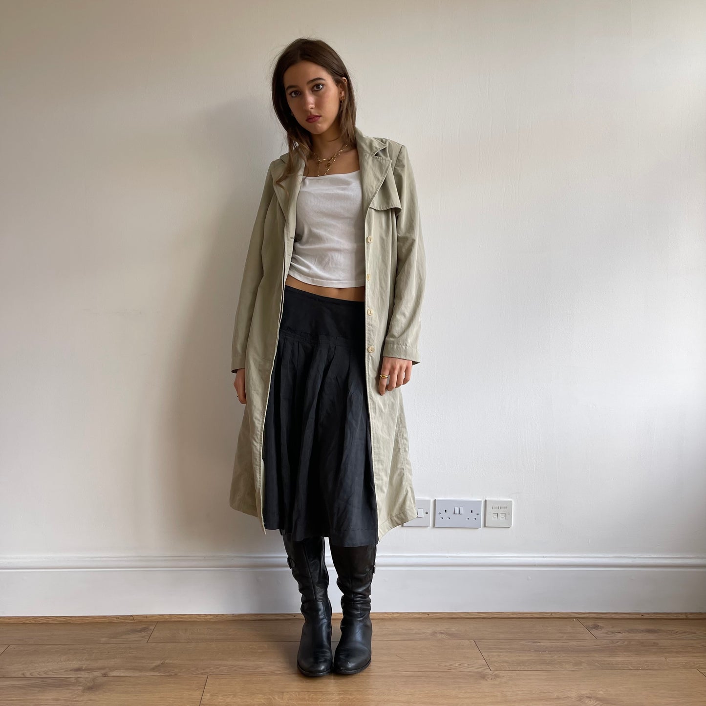 Beige trench coat - Size XS