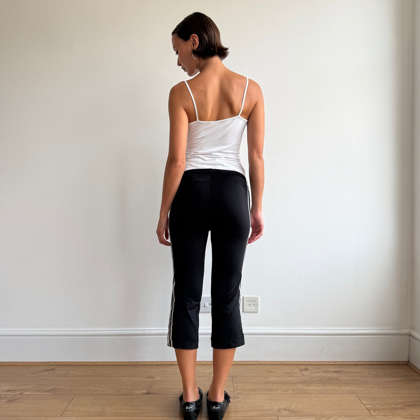Black Adidas capris - Size S