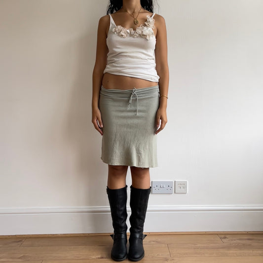 Floral appliqué cami - Size S