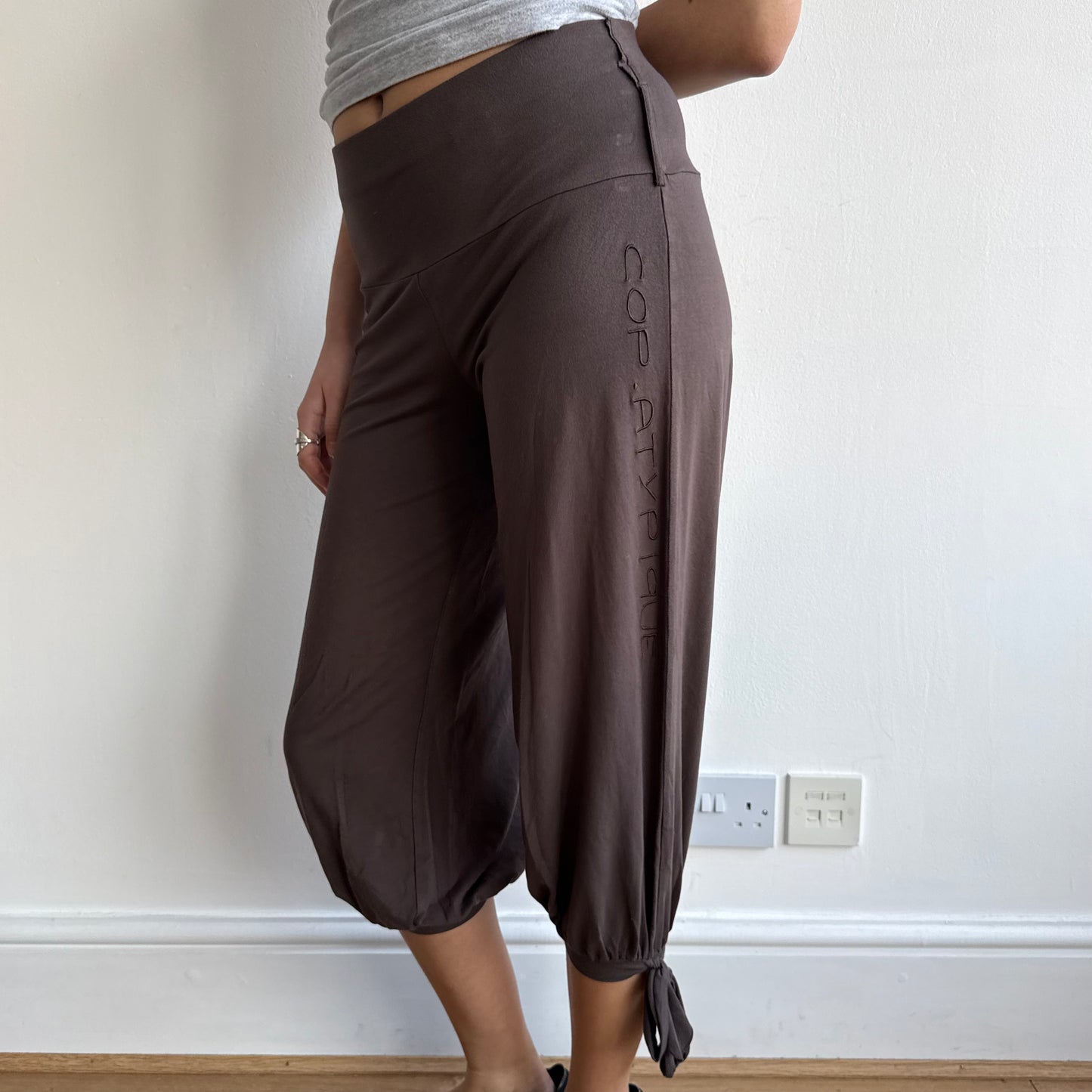 Brown Cop Copine harem pants - Size S