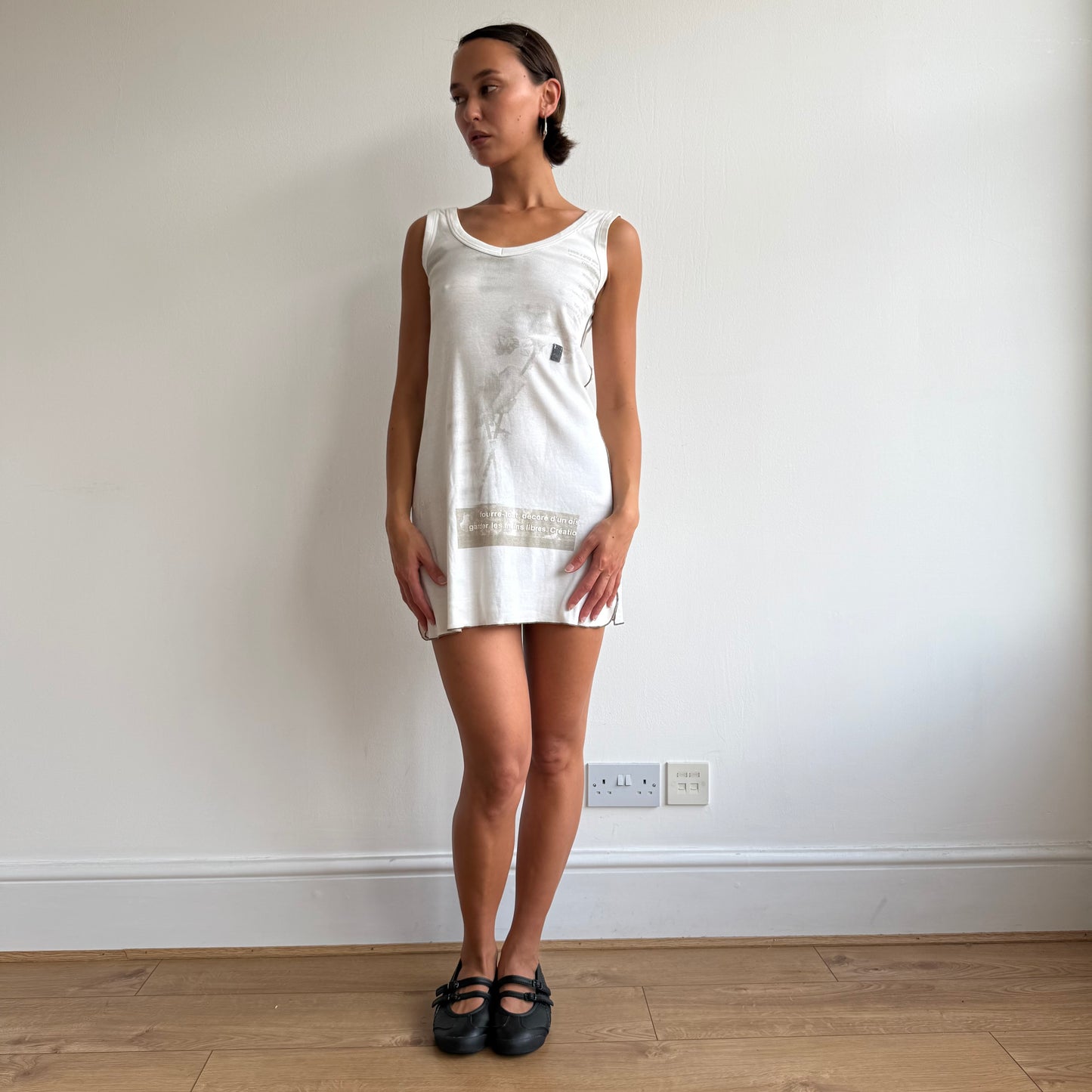 Cop Copine graphic mini dress - Size M