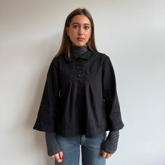 Black peacoat - Size M