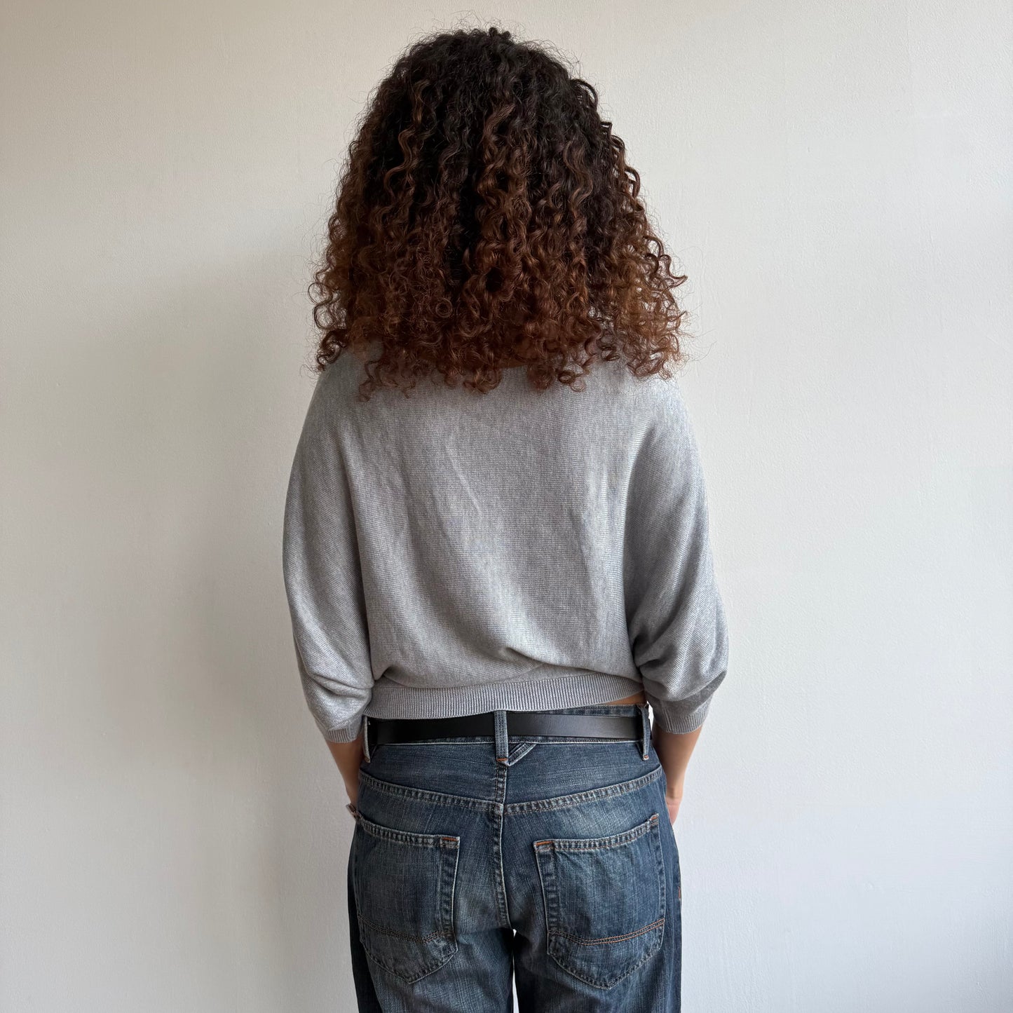 Grey slouchy knit - Size S/M