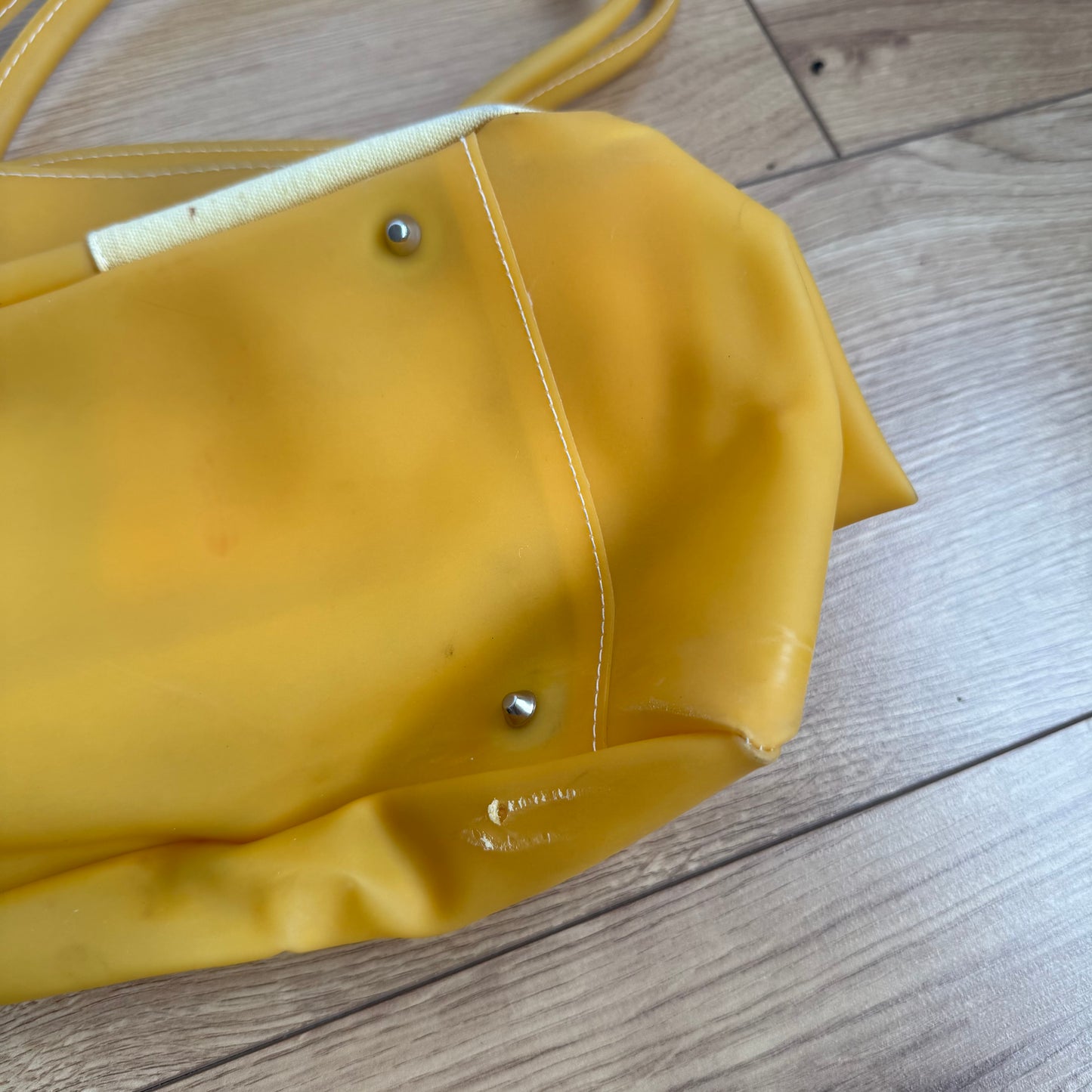 Orange jelly ‘firkin’ bag - One Size