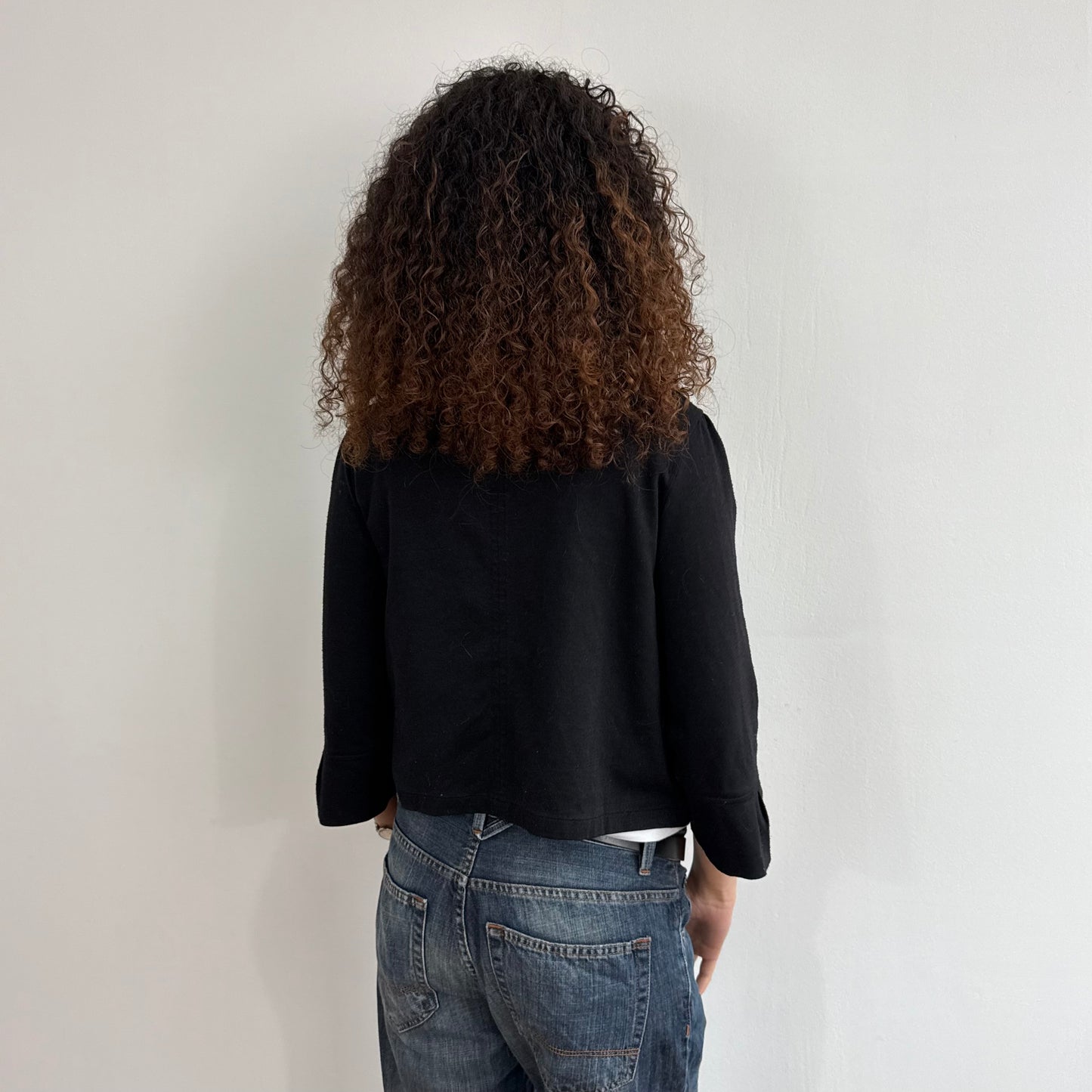 Black peacoat jumper - Size S