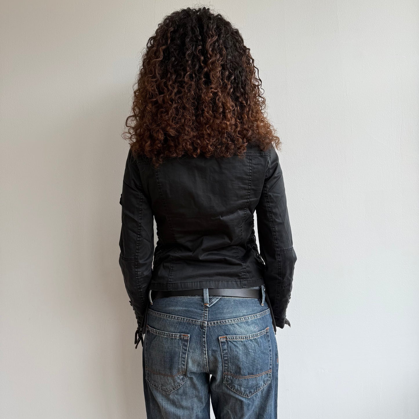 Black corset jacket - Size S