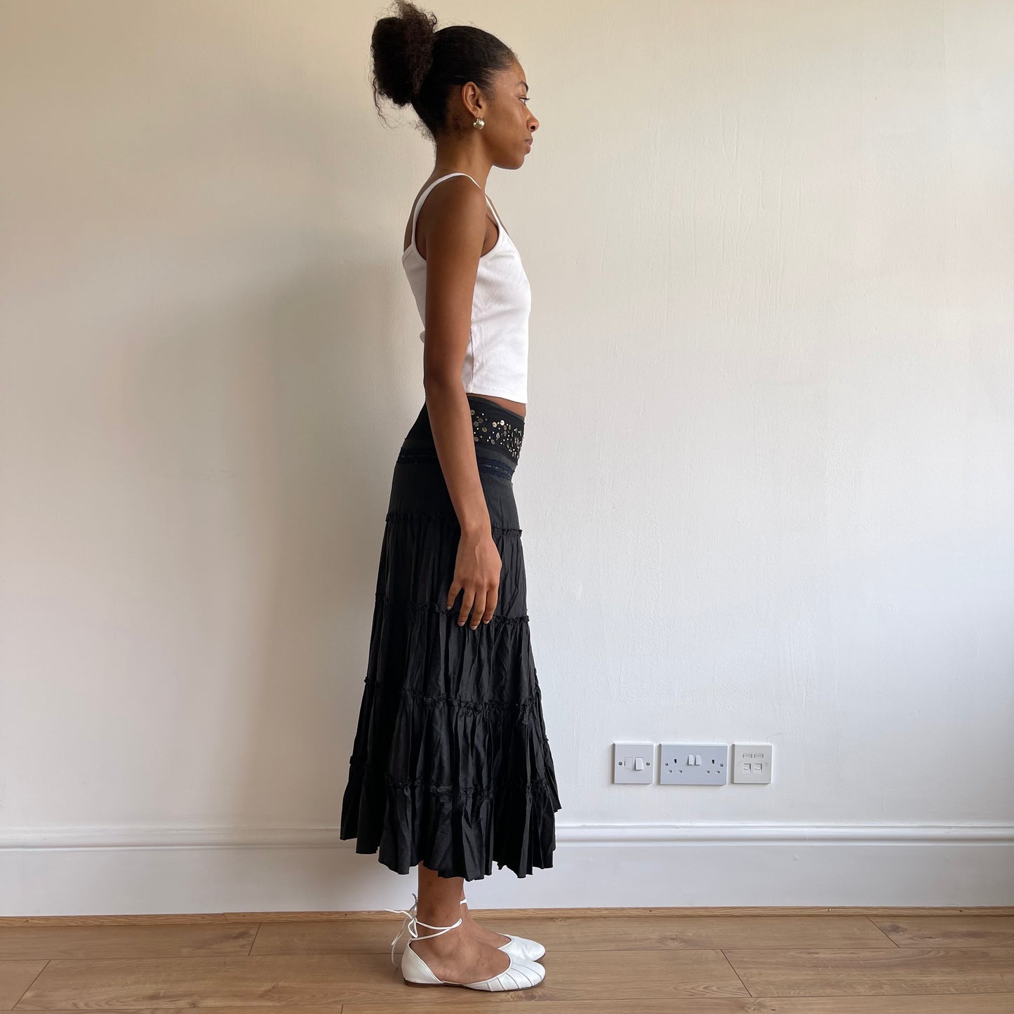 Sequin maxi skirt - Size S