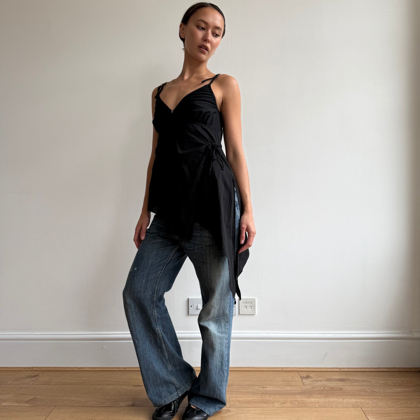 Cop Copine black cami top - Size M