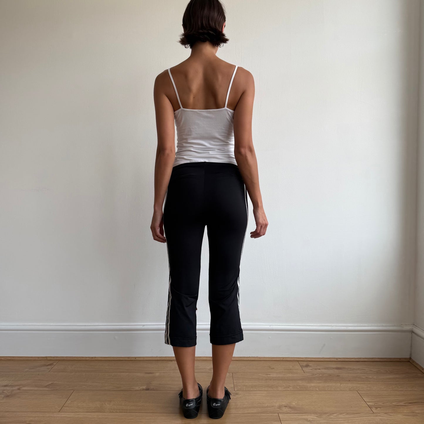 Black Adidas capris - Size S