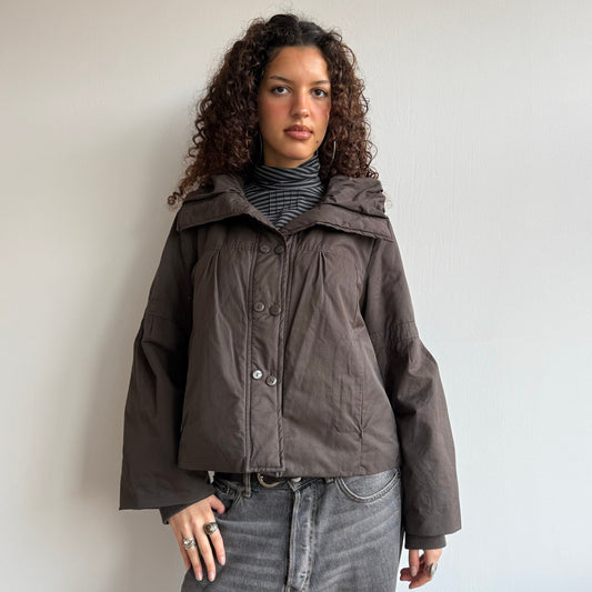Brown archival puffer - Size M