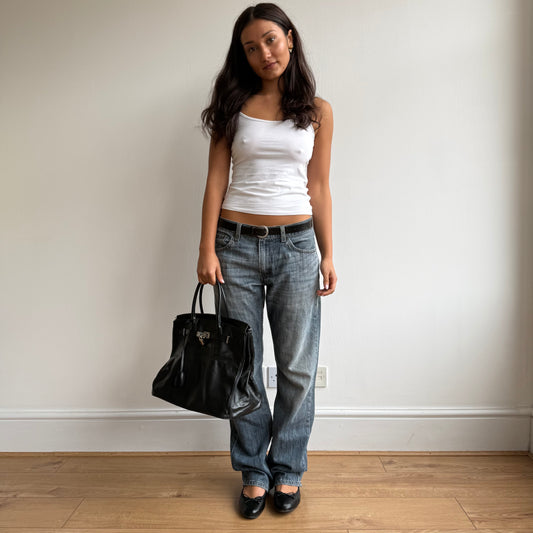 Black firkin bag - One Size