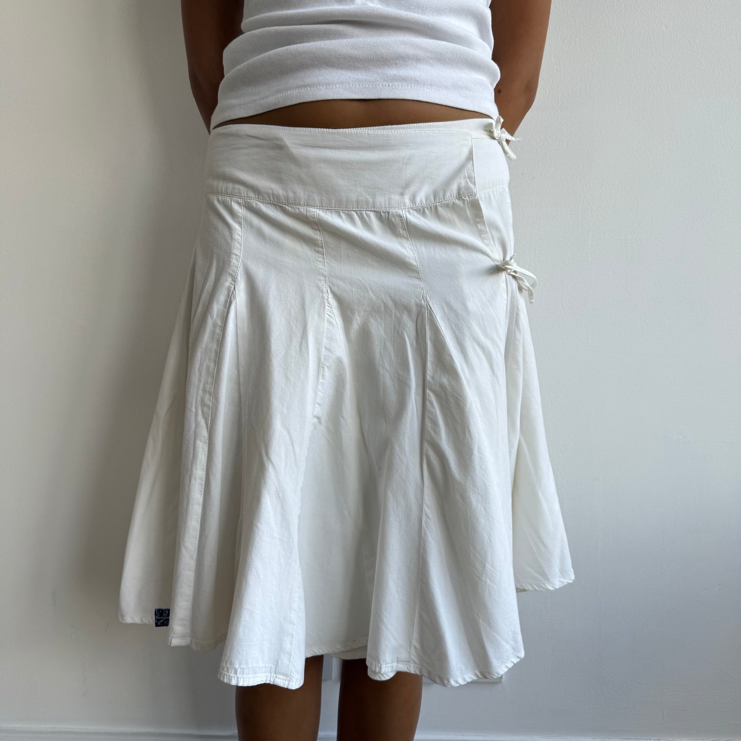 Desigual white wrap skirt - Size S