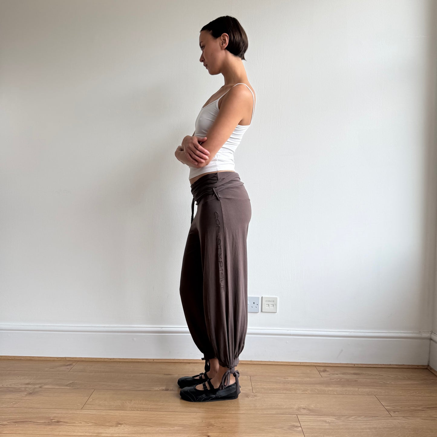 Brown Cop Copine harem pants - Size M