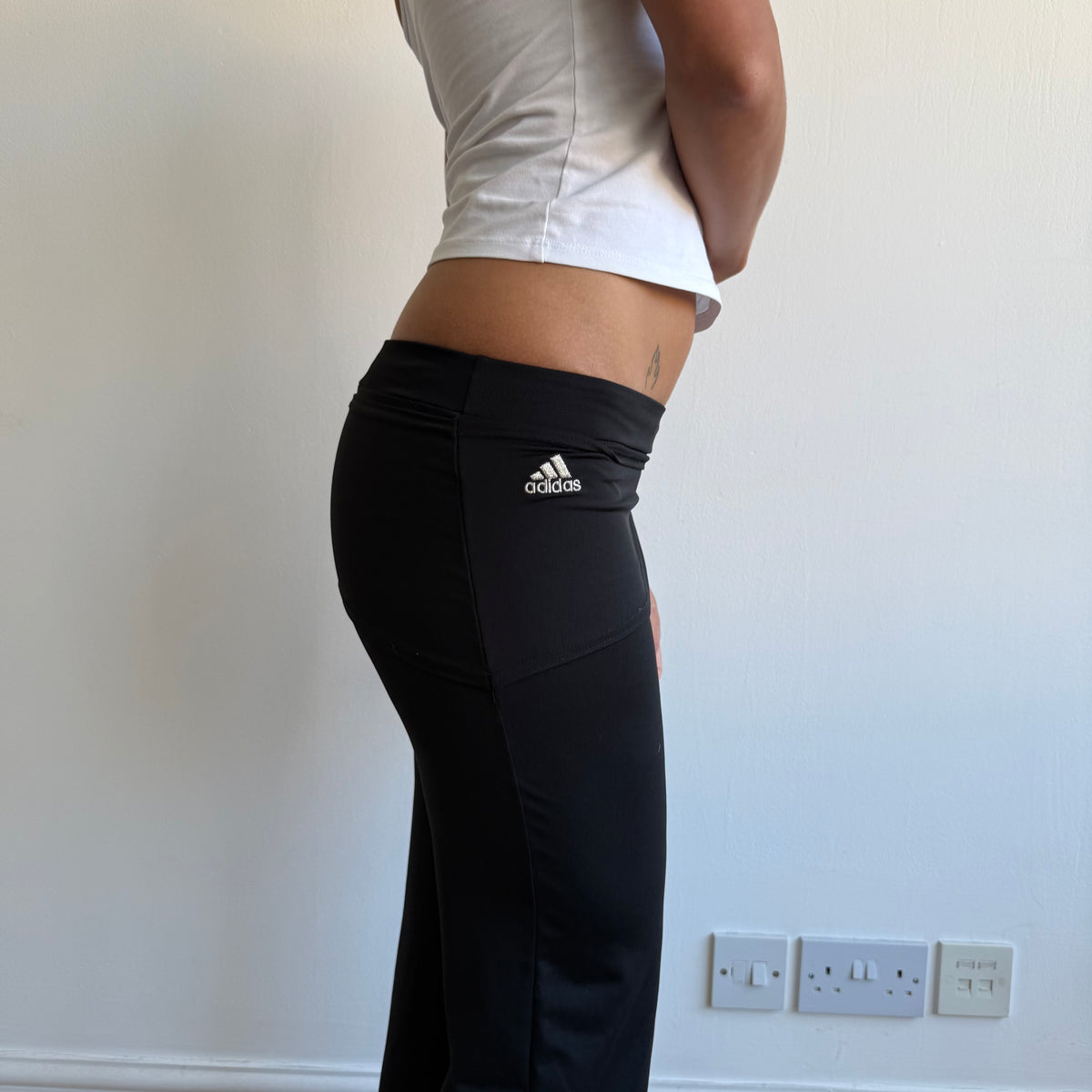Black skirt Adidas pants - Size XS