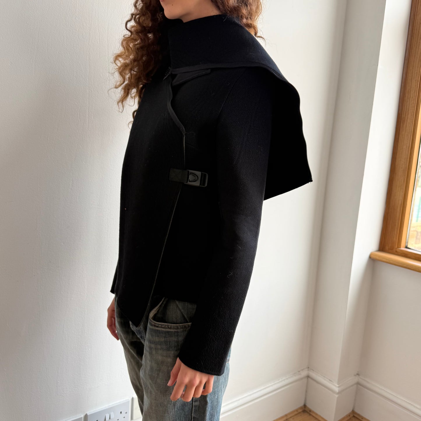 Cop Copine asymmetric neoprene jacket - Size S/M