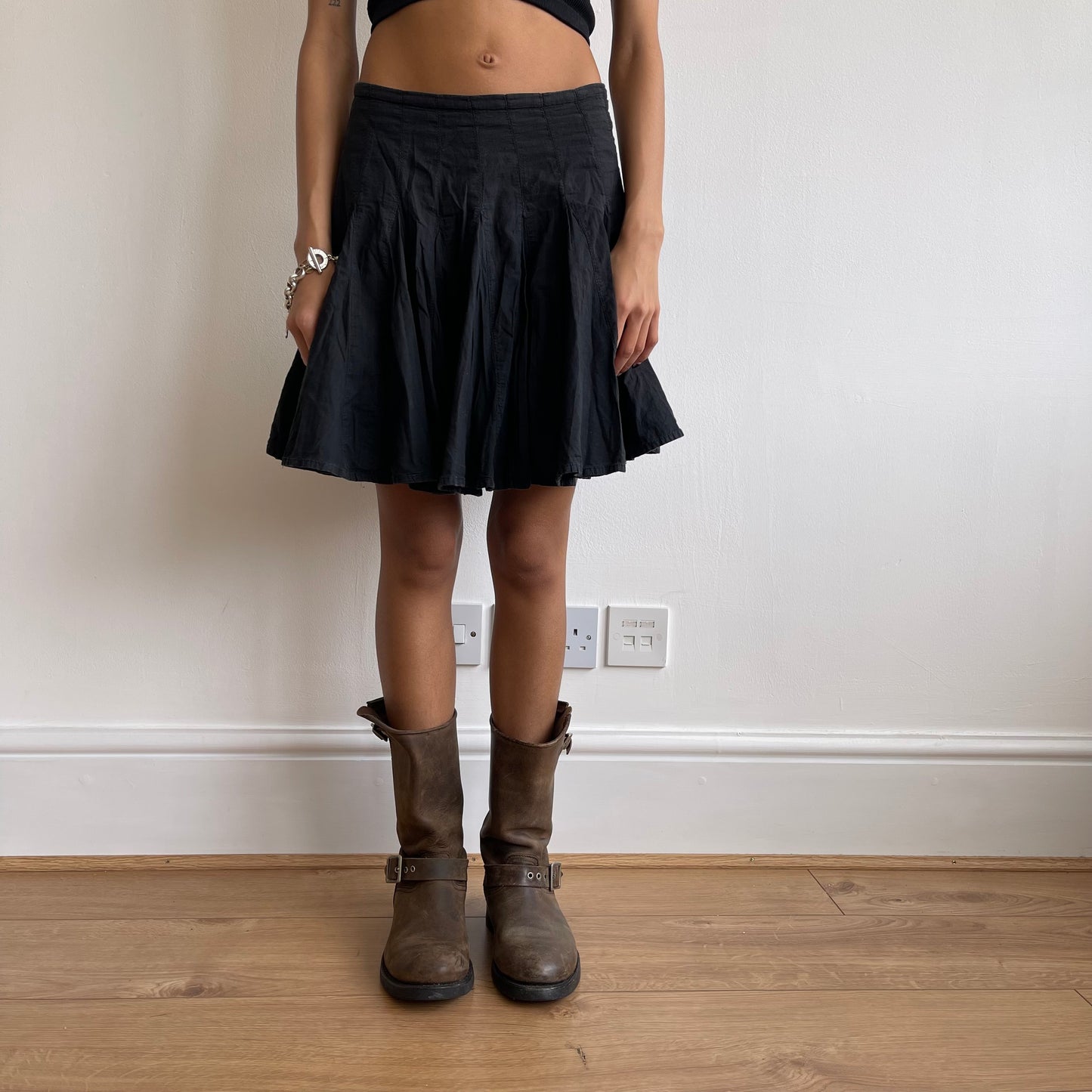 Black rara skirt - Size S+M