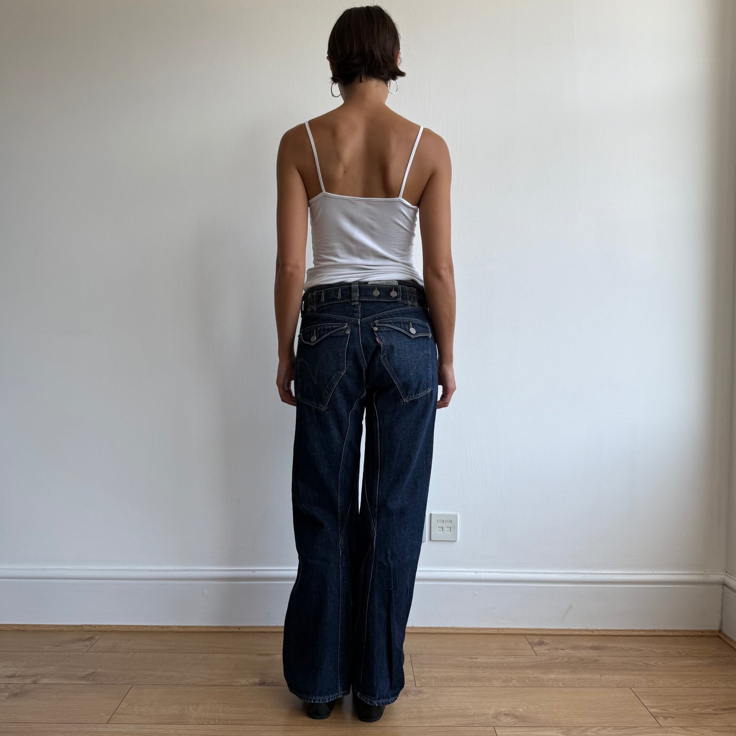 Levi’s Engineered dark wash button jeans - Size 29x32”