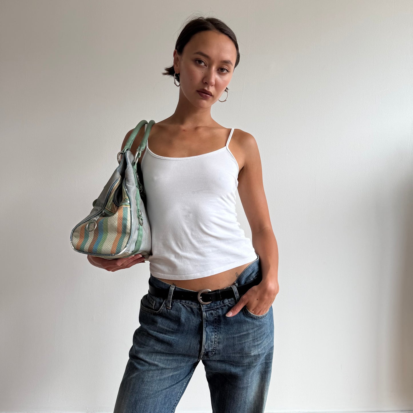 GG&L striped bag - One Size