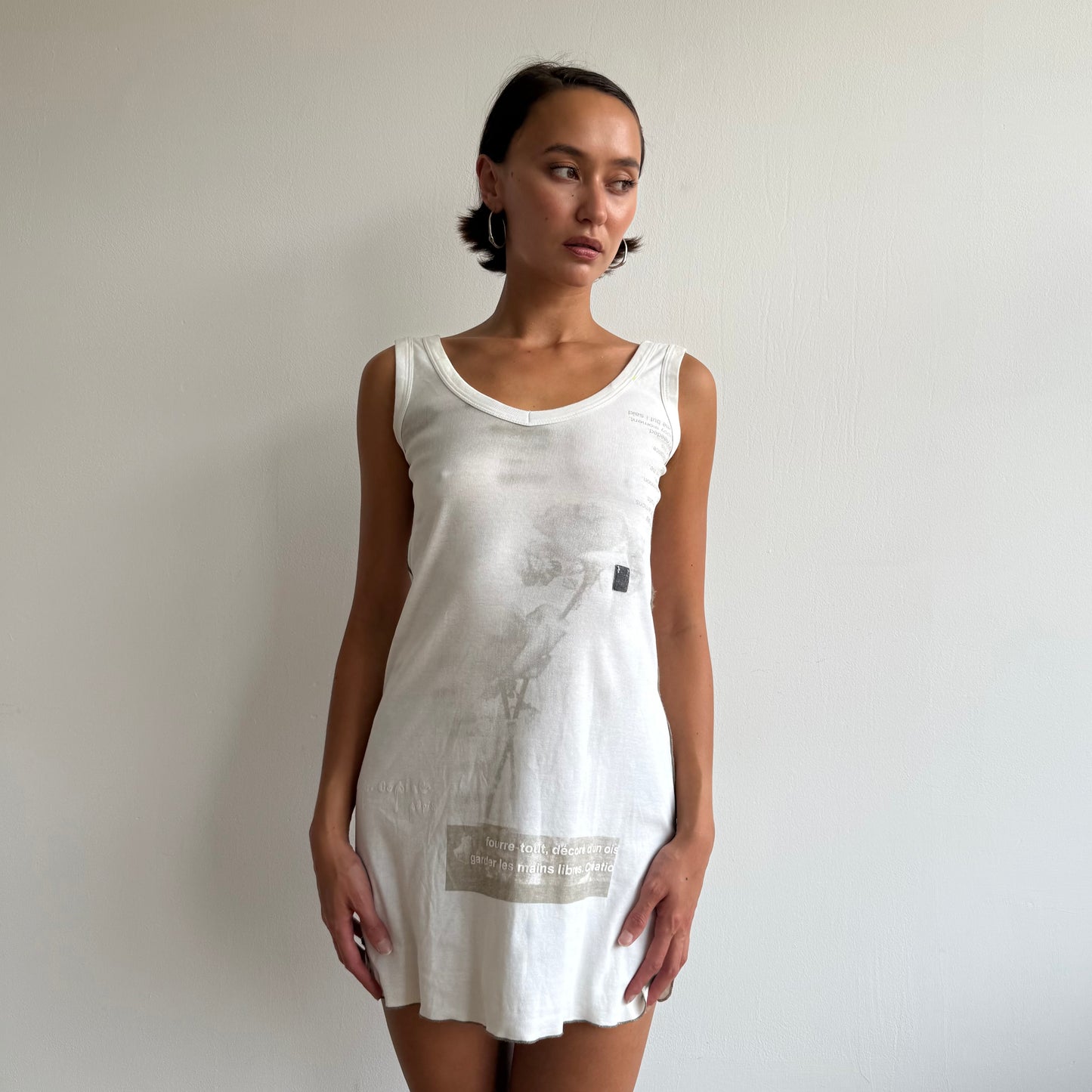 Cop Copine graphic mini dress - Size M
