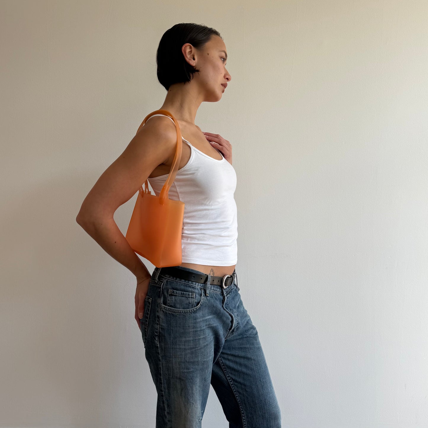 Orange jelly bag - One Size